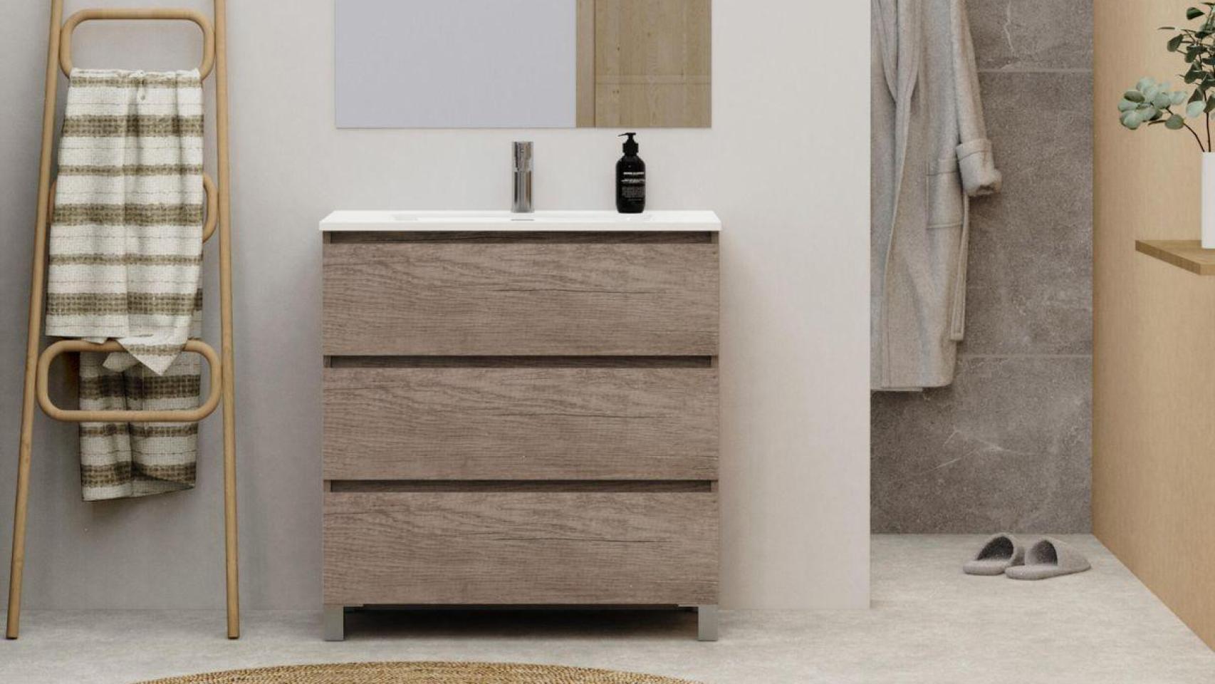 Tendencia decoración de baño 2025-2026: la inspiración que necesitas con este mueble elegante con lavabo