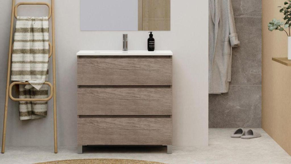 Tendencia decoración de baño 2025-2026: la inspiración que necesitas con este mueble elegante con lavabo