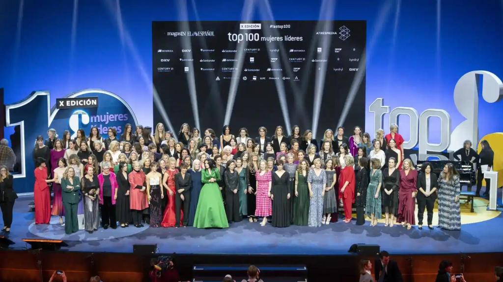 La gala de 'Las Top 100 Mujeres Líderes en España' celebrada en 2023 en el Teatro Real.