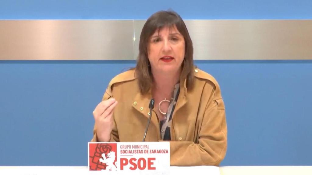 Lola Ranera, portavoz del PSOE Zaragoza.