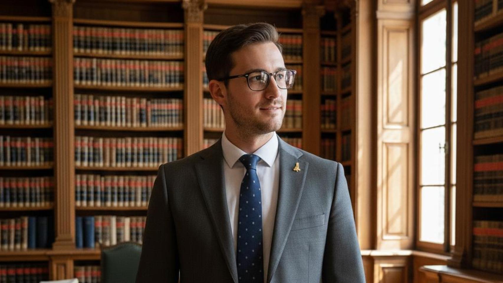 Rafael, abogado, explica que en los inicios “empiezas cobrando menos de la mitad de la media del sueldo”