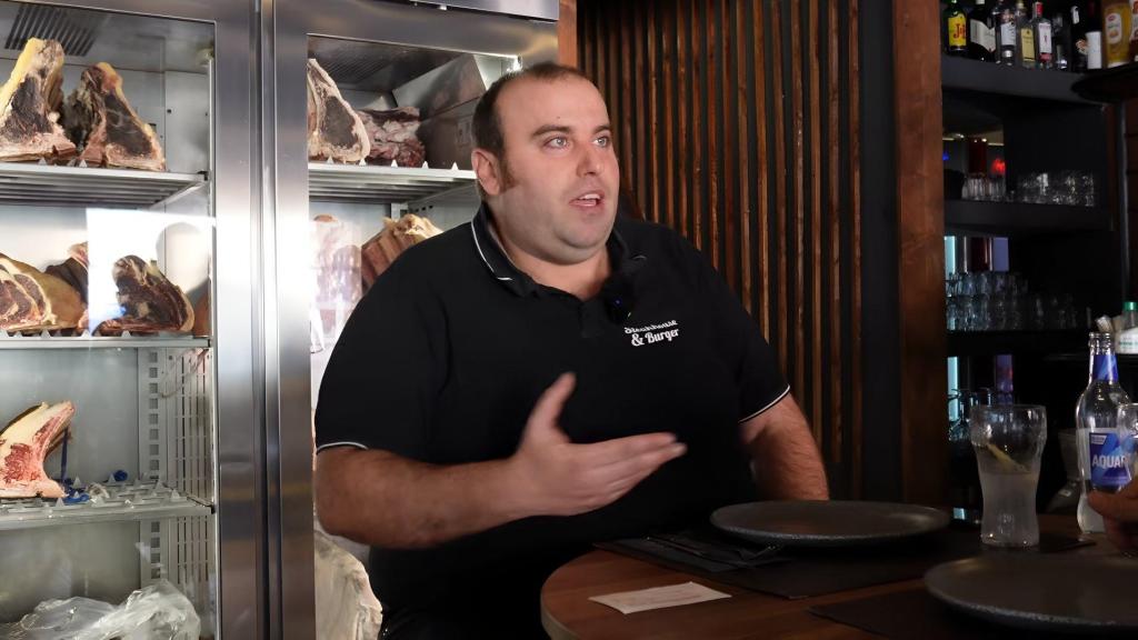 Vicente Nicolau, el dueño de Las Brasas Steakhouse.