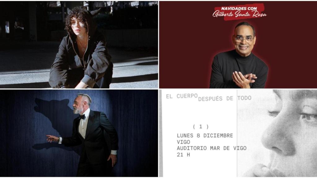 Estos son todos los grandes conciertos de los que puedes disfrutar este diciembre 2025 en Vigo