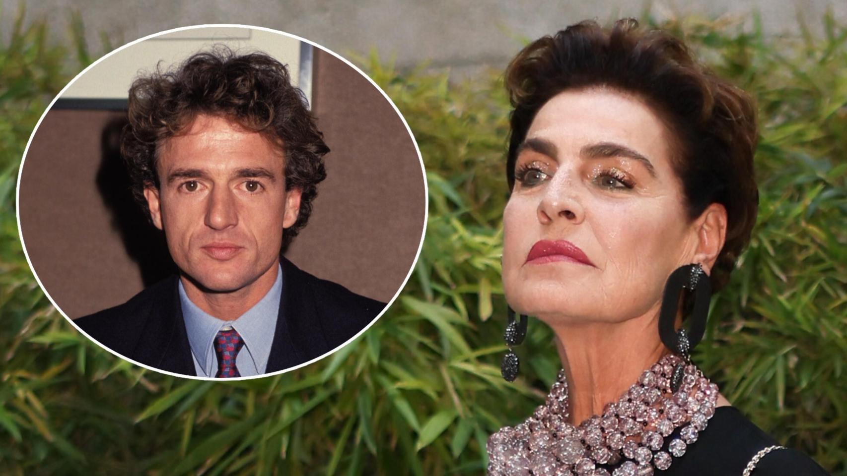 Antonia Dell'Atte junto a Alessandro Lequio en un fotomontaje de EL ESPAÑOL.