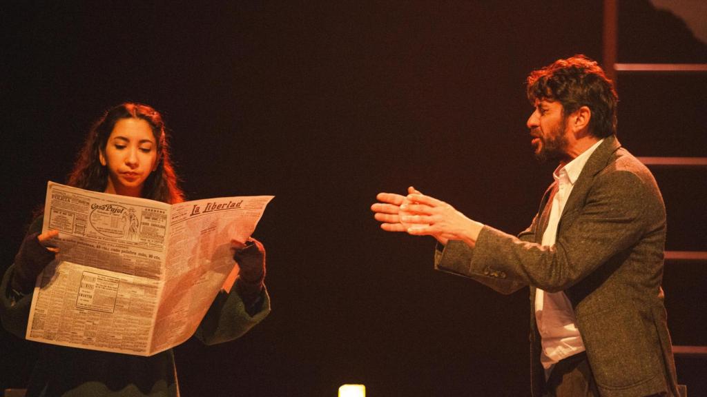 Una escena de 'Historia de una maestra'. @geraldineleloutre_