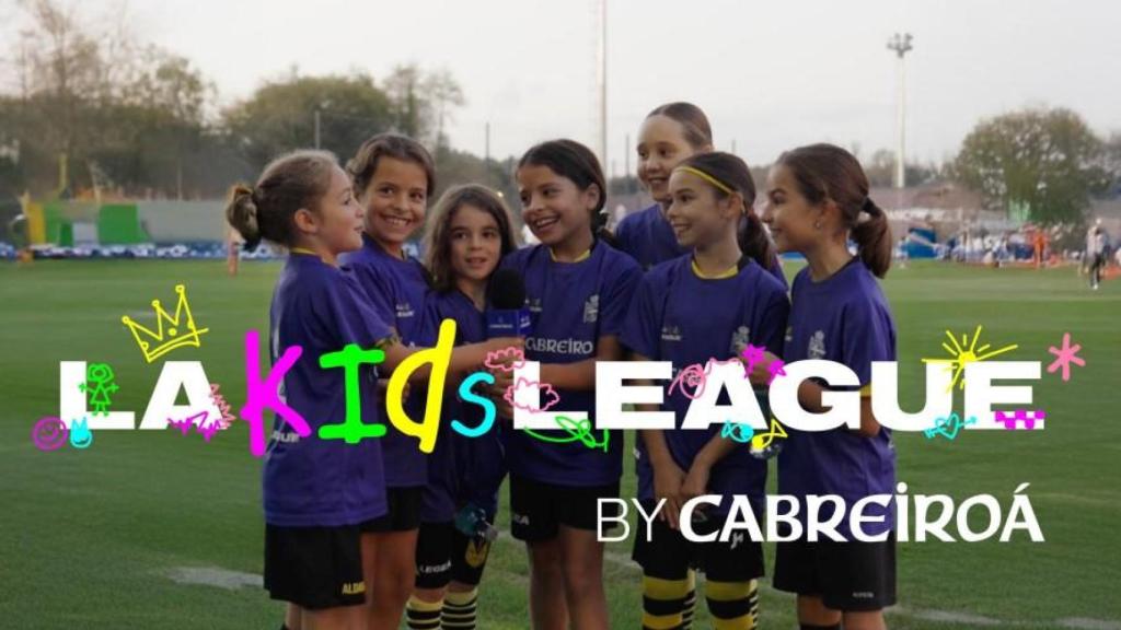 Imagen publicitaria de la Kids League de Cabreiroá.