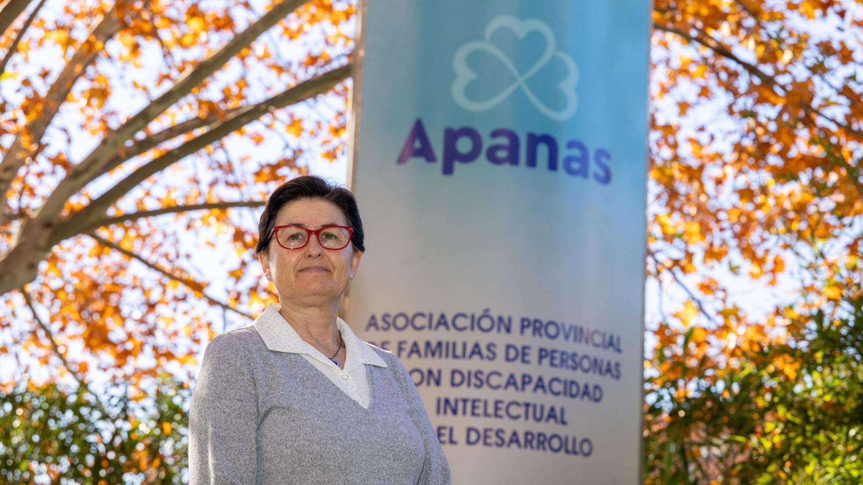 María Del Mar Azaña, presidenta de Apanas.