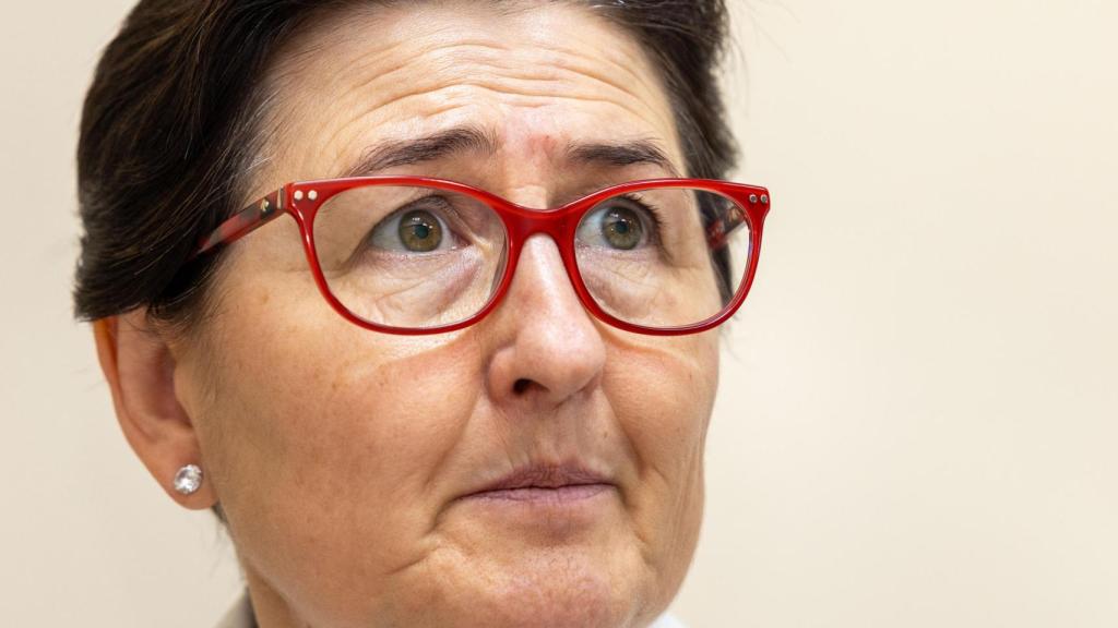 María Del Mar Azaña durante la entrevista.