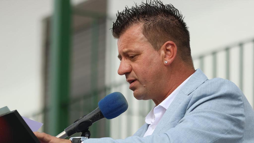 El alcalde de Foncastín, Miguel Fernández Herrera.