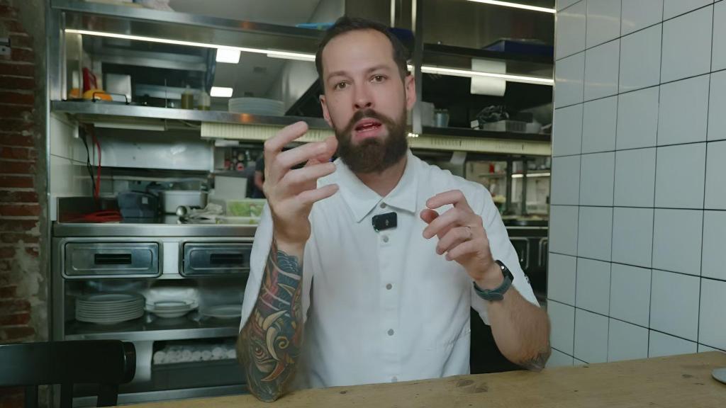 El chef Guillermo Mort.