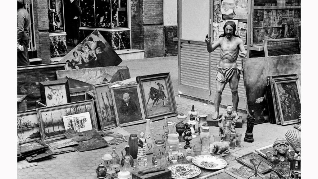 Imagen histórica del mercadillo El Jueves.