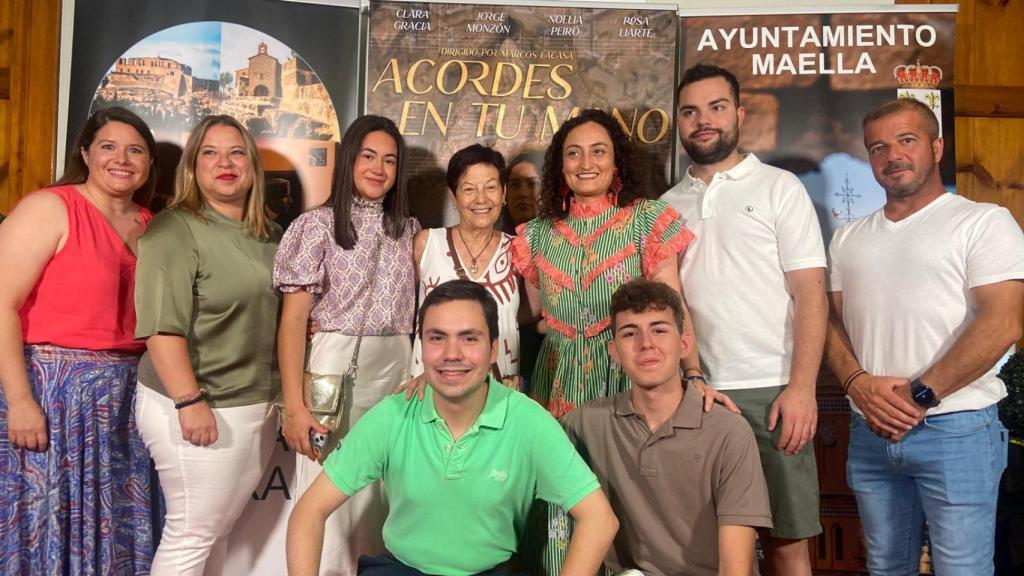 Presentación del cortometraje 'Acordes en tu mano'.