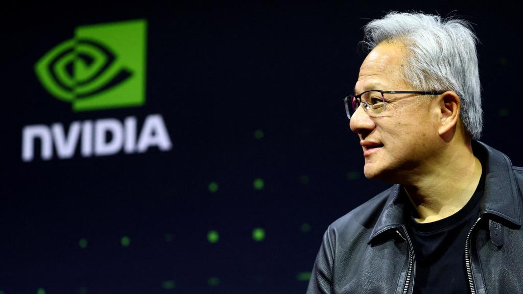 Jensen Huang, consejero delegado de Nvidia, en un evento el 4 de noviembre de 2025.