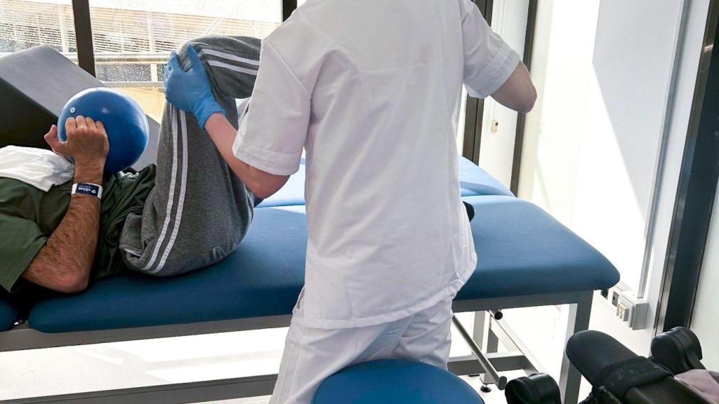 Una de las áreas de la Unidad de Neurorrehabilitación de Vithas Xanit.