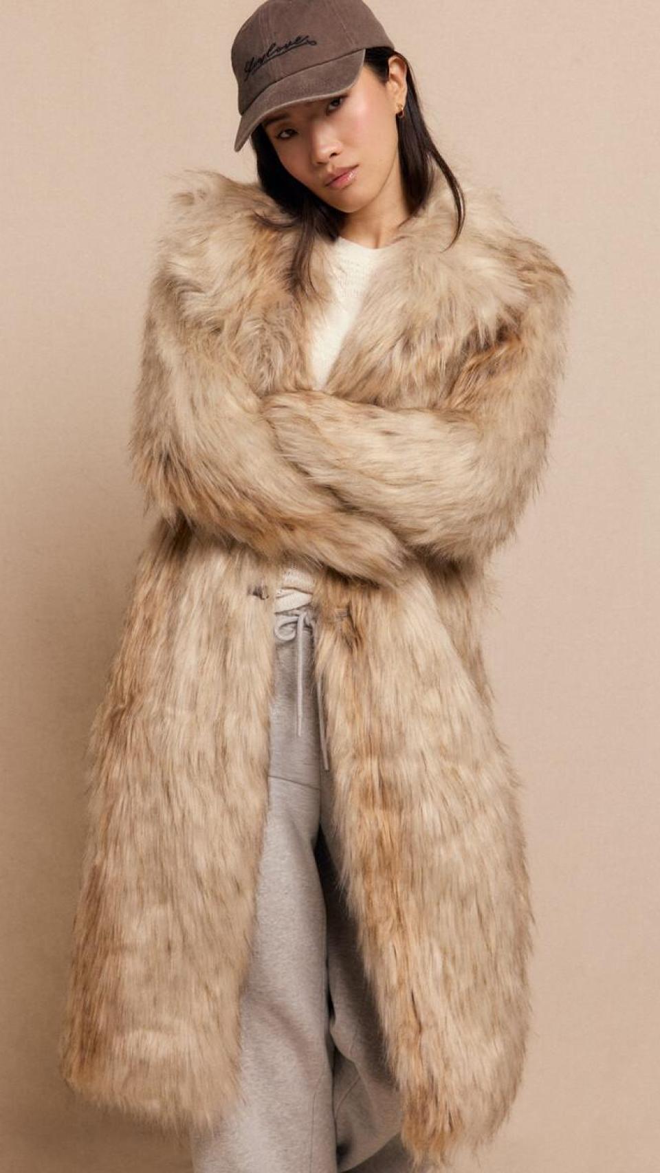 El abrigo de Isabel Jiménez.