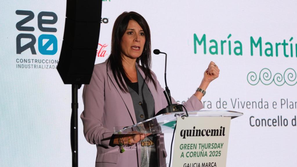 La conselleira de Vivenda, María Martínez Allegue.