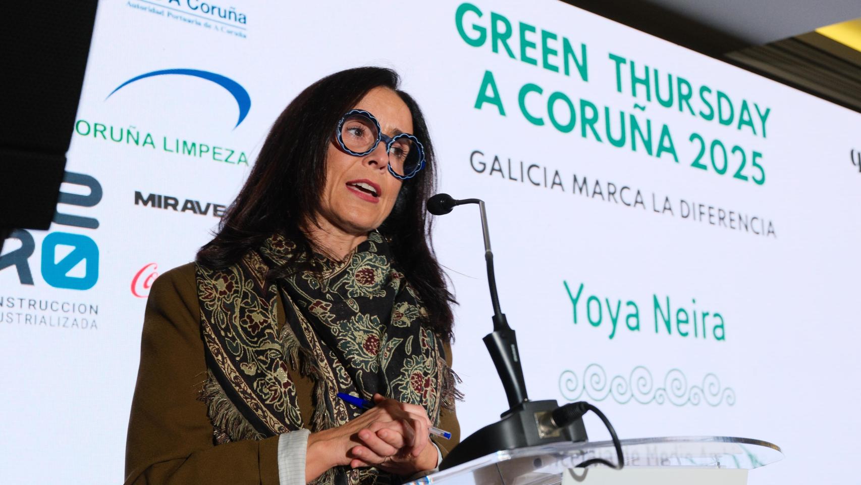 La concejala de Medio Ambiente de A Coruña, Yoya Neira.