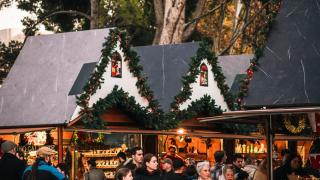 El mercadillo durante las navidades pasadas.