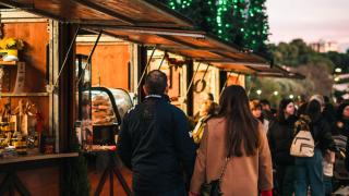 El mercadillo Navideño en 2024.