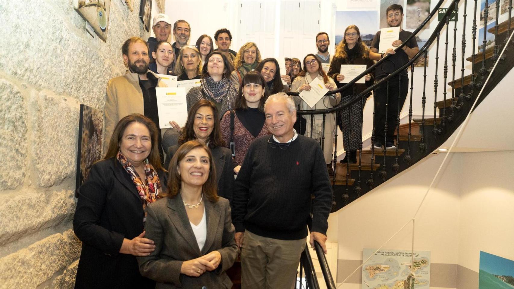 El Parque Nacional Illas Atlánticas presume de guías en Vigo: ya son más de 1.200 con acreditación