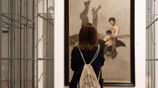 Museo de Pontevedra, objetivo: lograr la cesión del cuadro de Castelao 'A derradeira lección do Mestre'