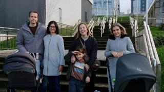 Varias familias de Xuxán