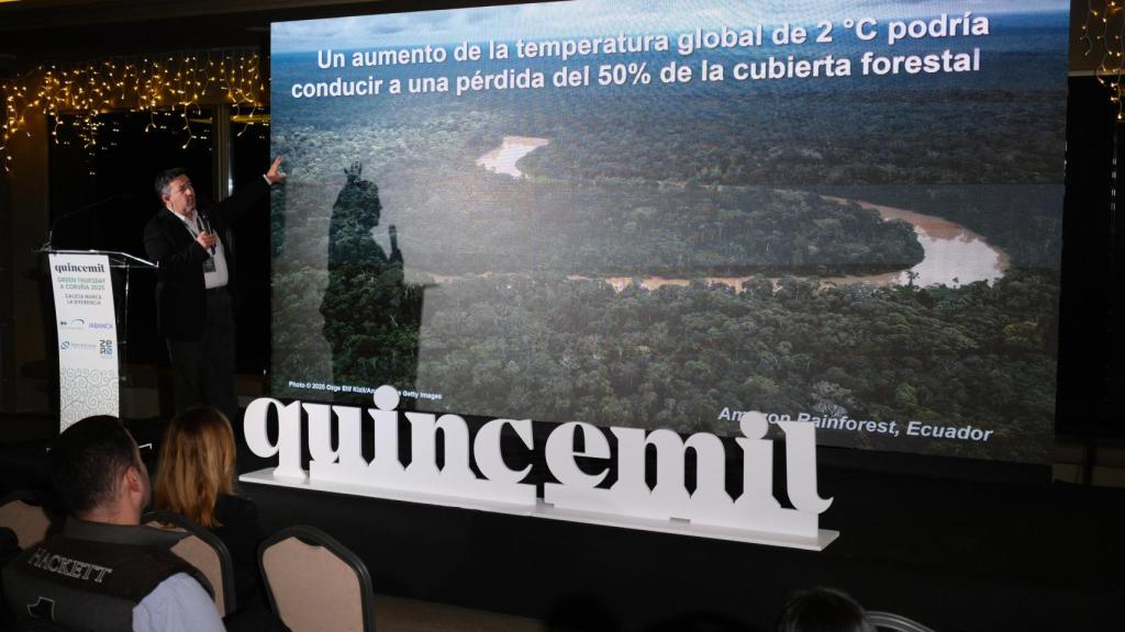 El coordinador general para España de The Climate Reality Project, Álvaro Rodríguez, en Green Thursday 2025.