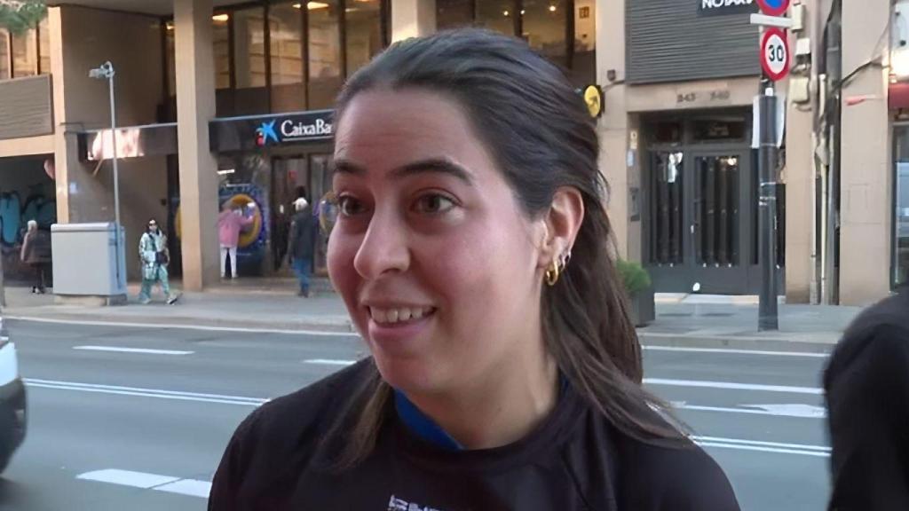 Ariel, trabajadora con un sueldo de 1.200 euros.