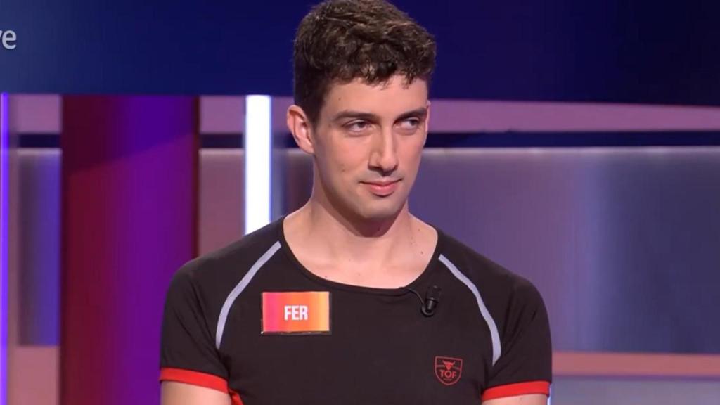 Fer Casto en su regreso a 'Saber y ganar'.