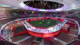 Render de la pista de patinaje de Madrid On Ice 2025.