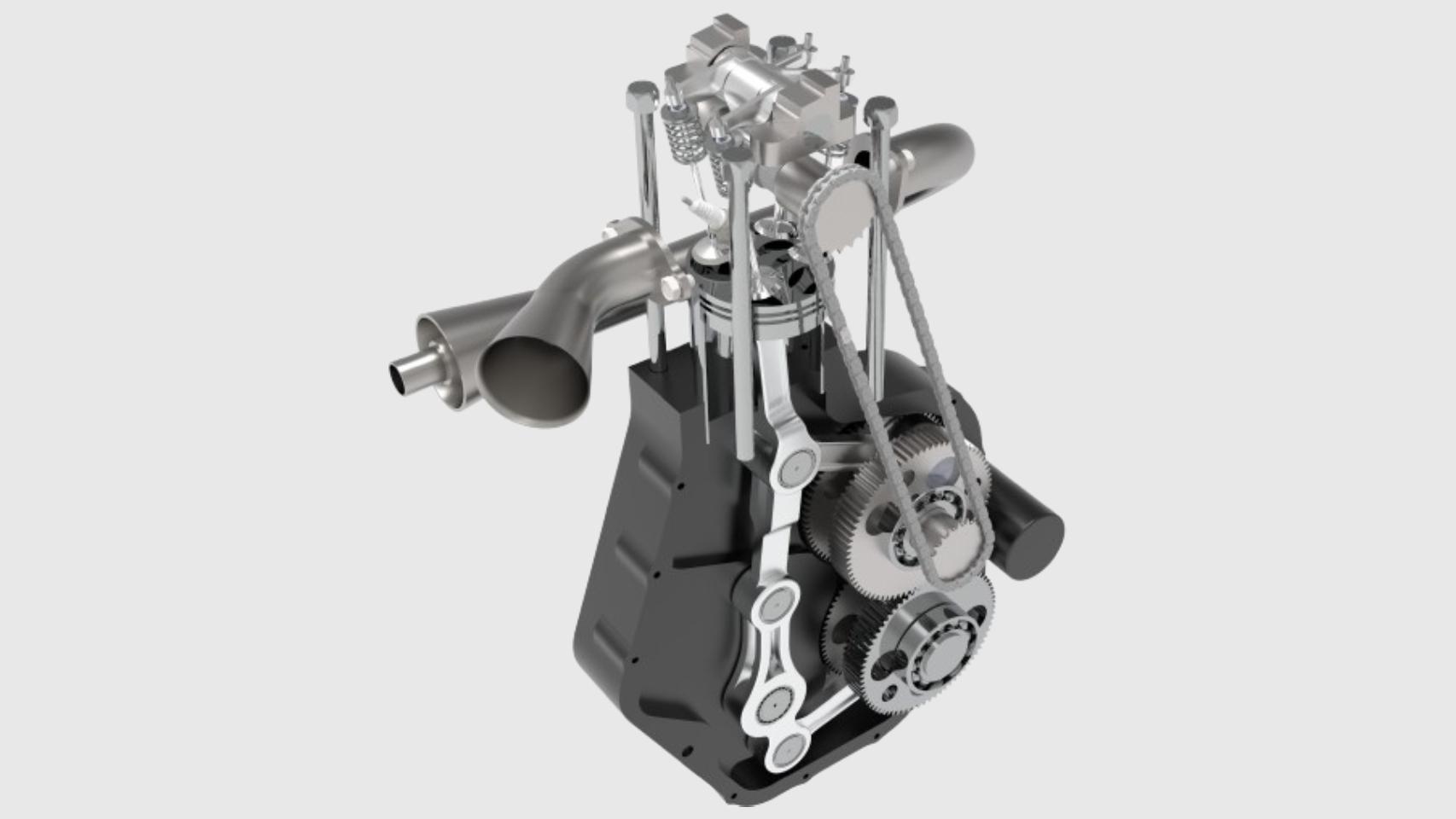 El motor Heart Combustion Engine.