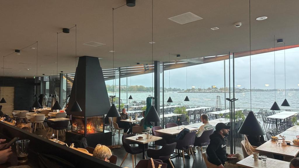 La cafetería de Löyly es un buen lugar donde poner fin a una sesión de sauna.