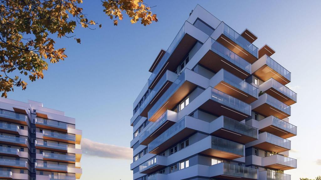 Edificio que se desea construir en Guadalajara.