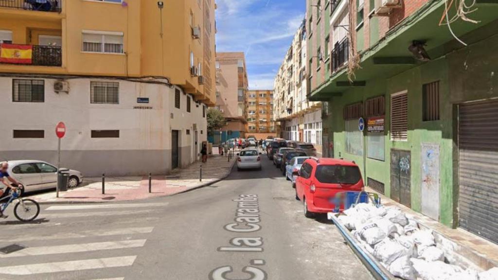 Zona donde ocurrieron los hechos.