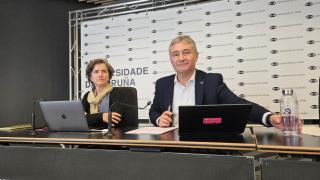 Rueda de prensa posterior al Consello de Goberno de la UDC de este viernes.