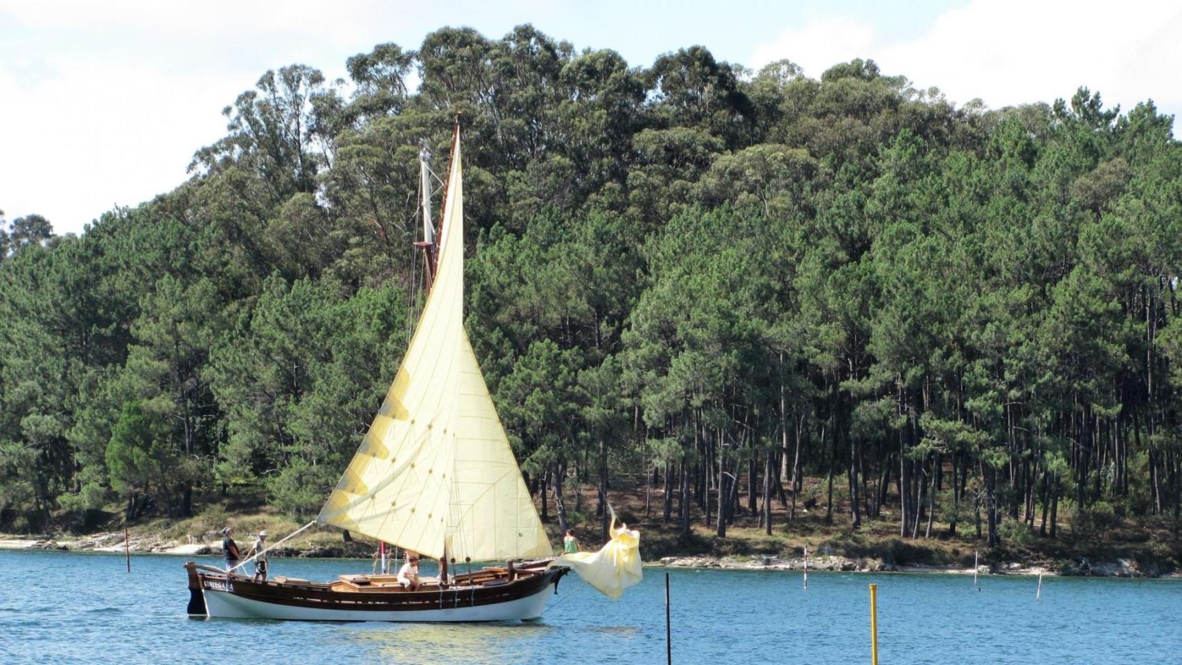 Isla de Cortegada, en la provincia de Pontevedra