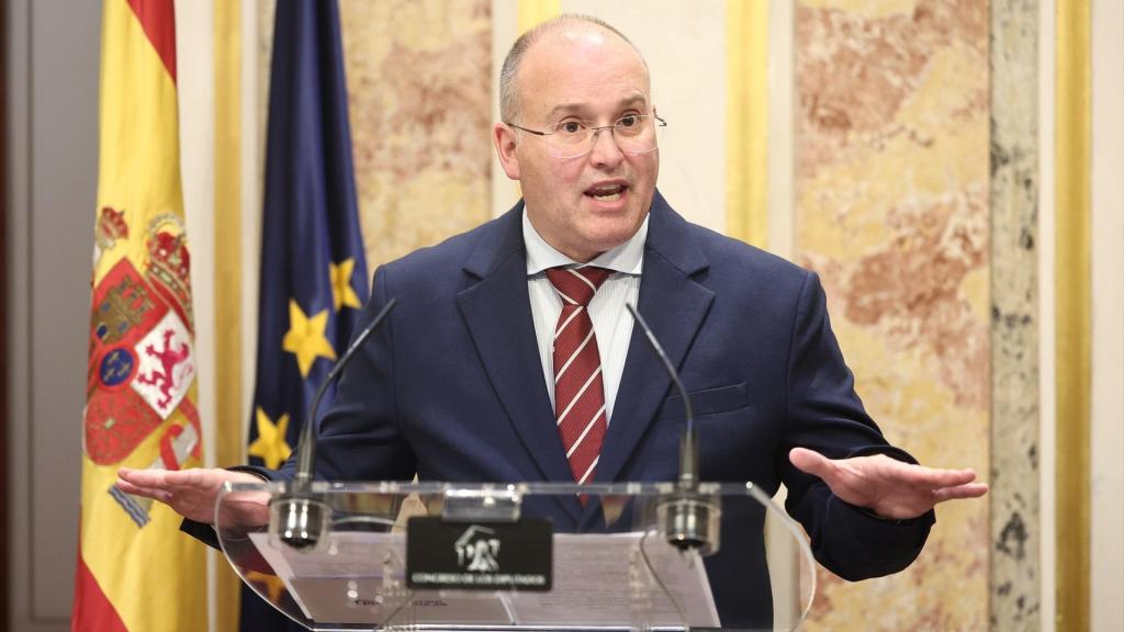 El secretario general del PP, Miguel Tellado.