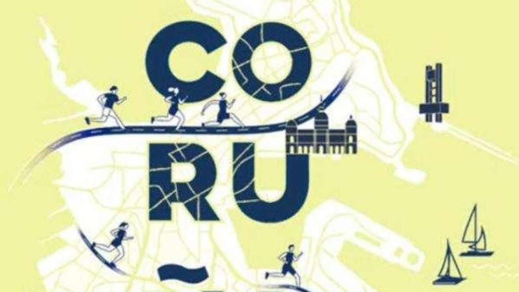 Cartel de la edición 2025 de la Carrera Popular de San Silvestre