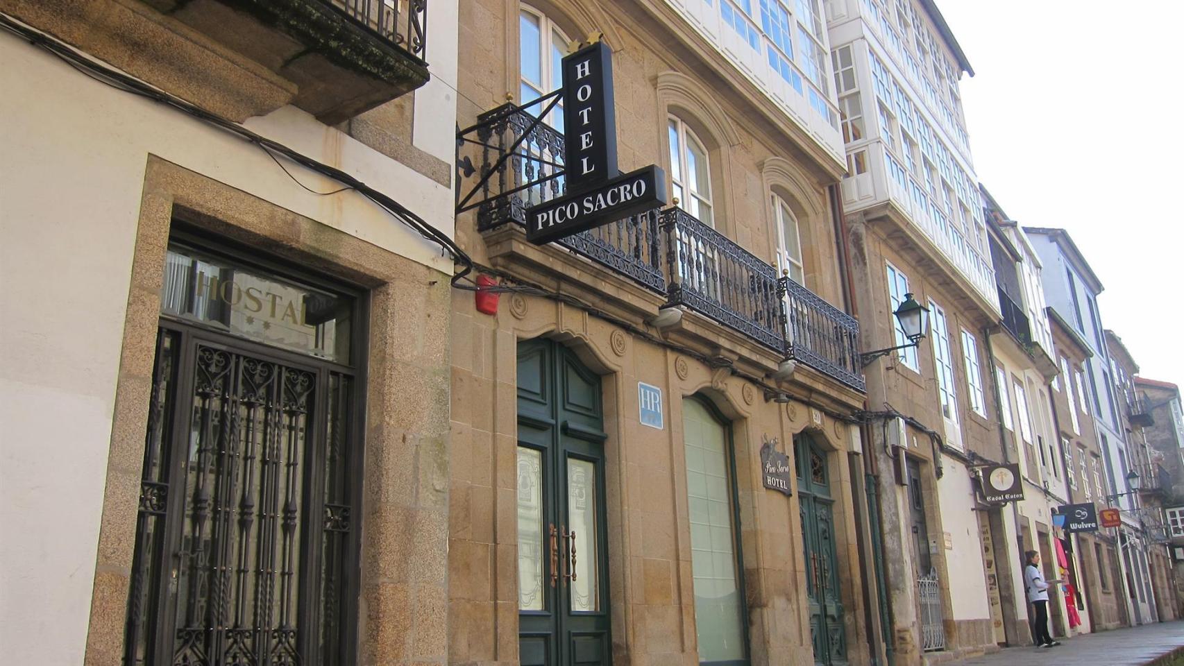 Un hotel de Santiago.