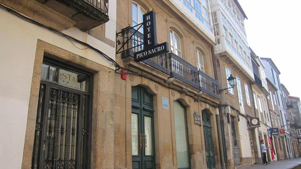 Un hotel de Santiago.