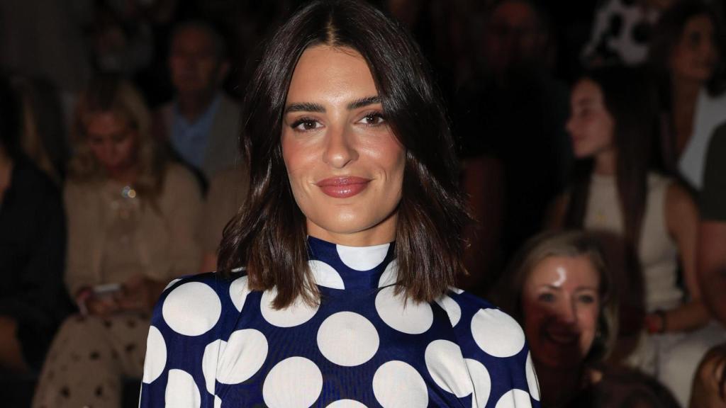 Susana Molina en la Fashion Week de Madrid.