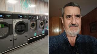 Felix Cardo y su lavandería autoservicio 'El Cactus'