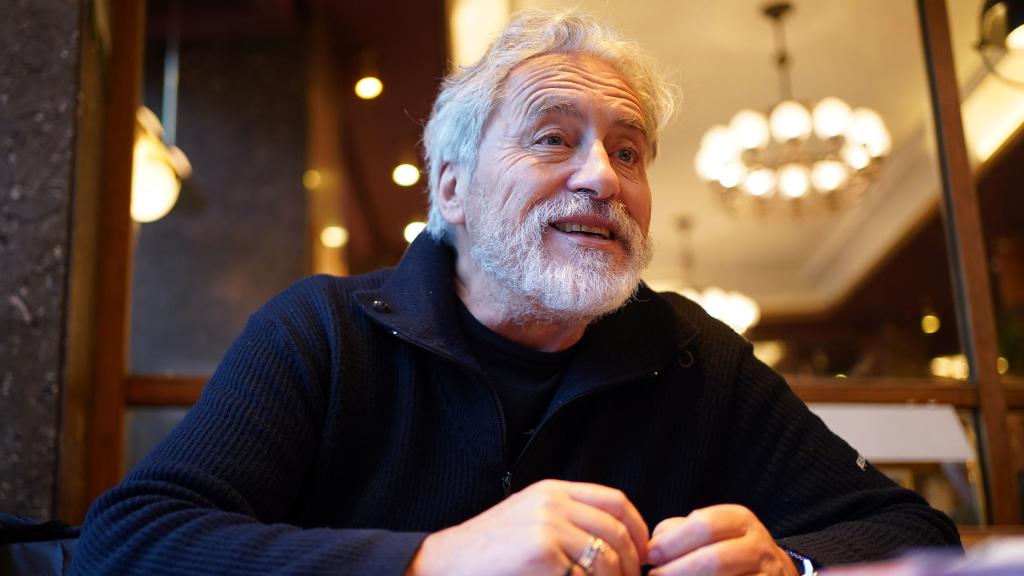 Manuel Rivas hablando de su madre.