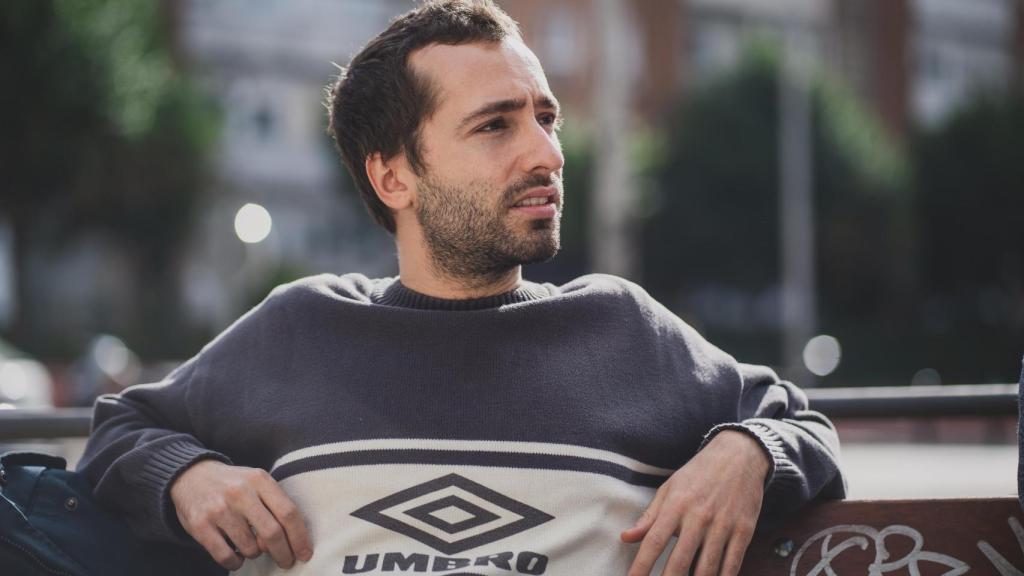 Álvaro Rivas durante la entrevista.