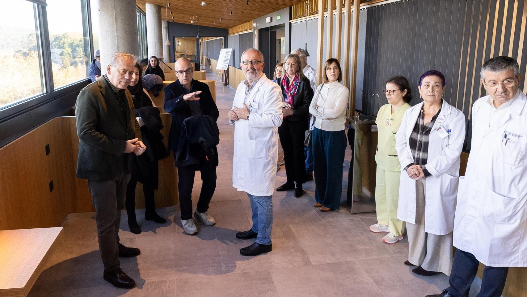 La terraza del Hospital Clínico de Santiago será una sala de espera para pacientes oncológicos