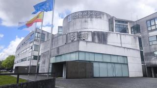 Sede de la Consellería de Sanidade y del Servizo Galego de Saúde (Sergas), en San Lázaro, Santiago de Compostela.