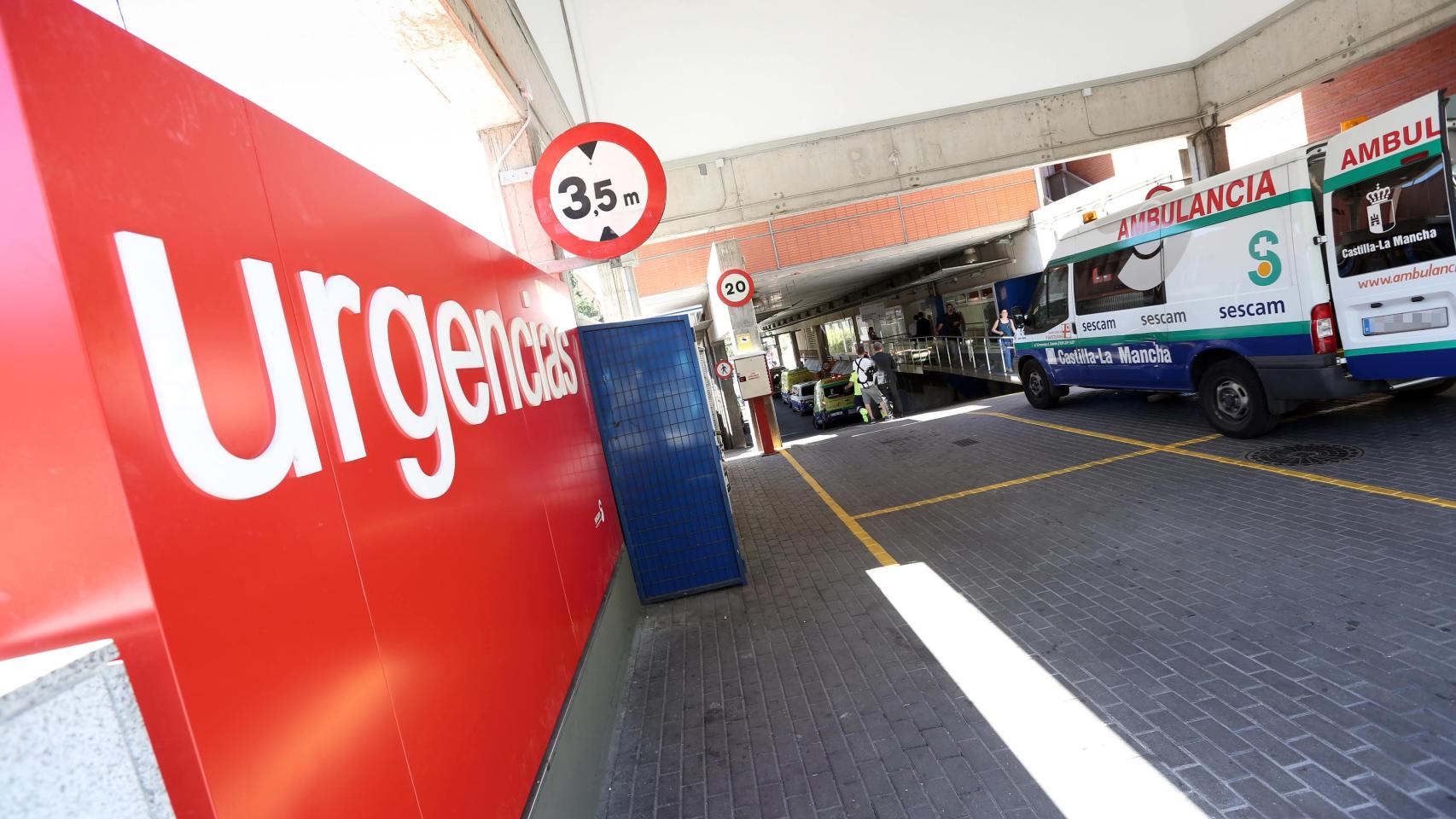Las urgencias del antiguo hospital Virgen de la Salud de Toledo.