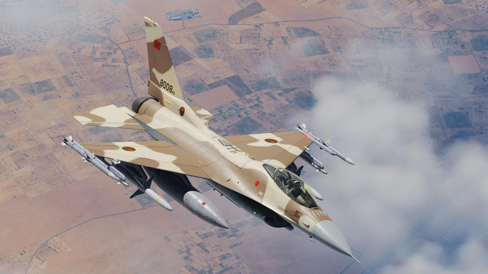 Caza F-16 de Marruecos
