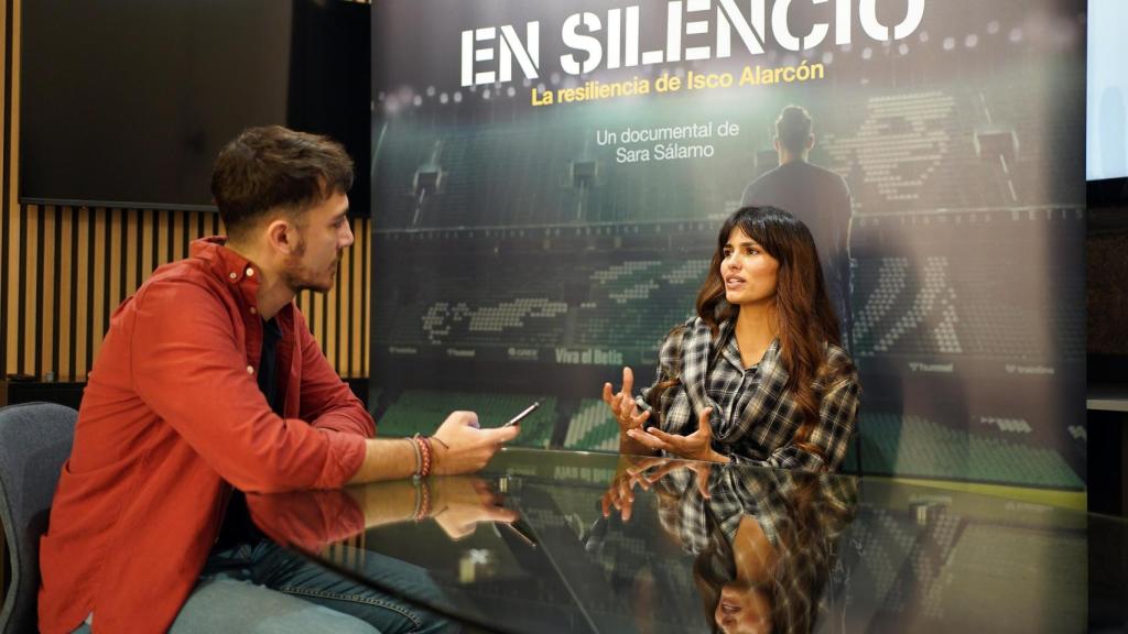 Sara Sálamo durante la entrevista con EL ESPAÑOL.