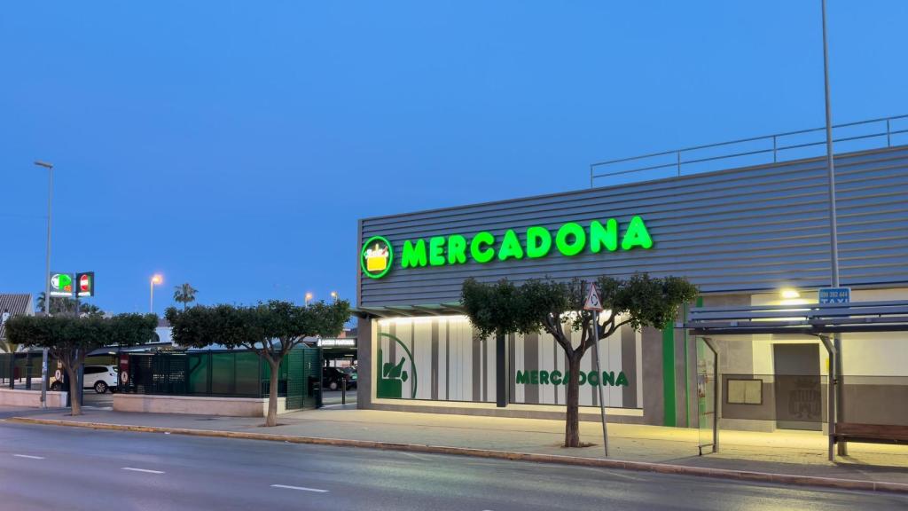 El exterior de Mercadona.